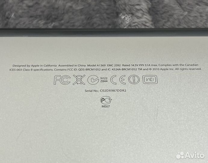 Apple MacBook Air 13 2010