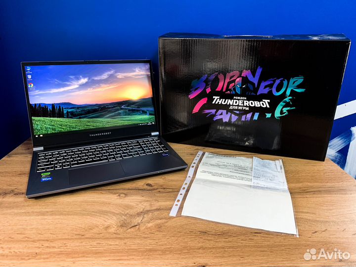 Ноутбук Thunderobot на i7-12650H + RTX 4060 8Gb