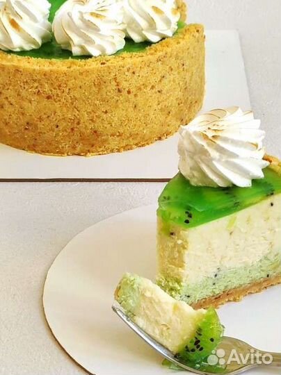 Торт Чизкейк Киви-Лайм в подарок