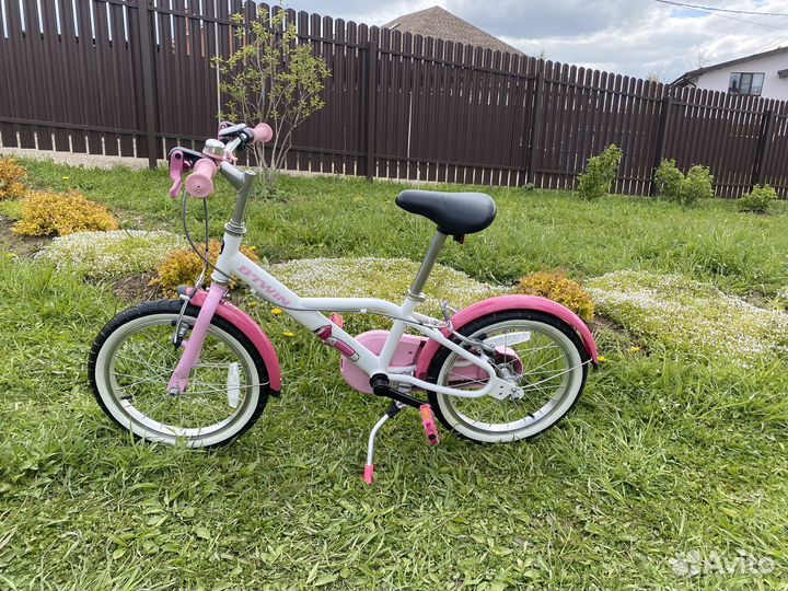 Велосипед btwin 16 для детей 4-6 лет