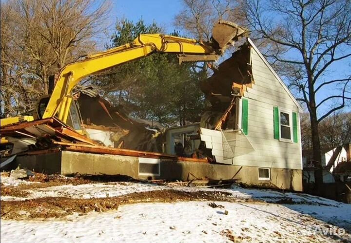 Демонтаж под ключ зданий,офисов,квартир,дачь