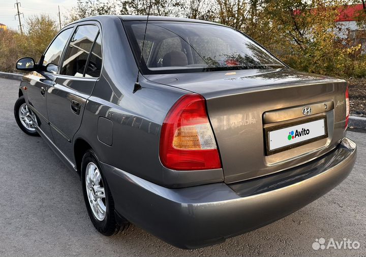 Hyundai Accent 1.5 МТ, 2007, 222 056 км