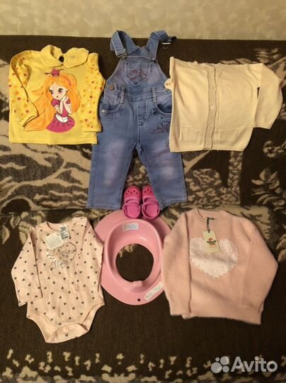 Детские вещи новые пакетом для девочки