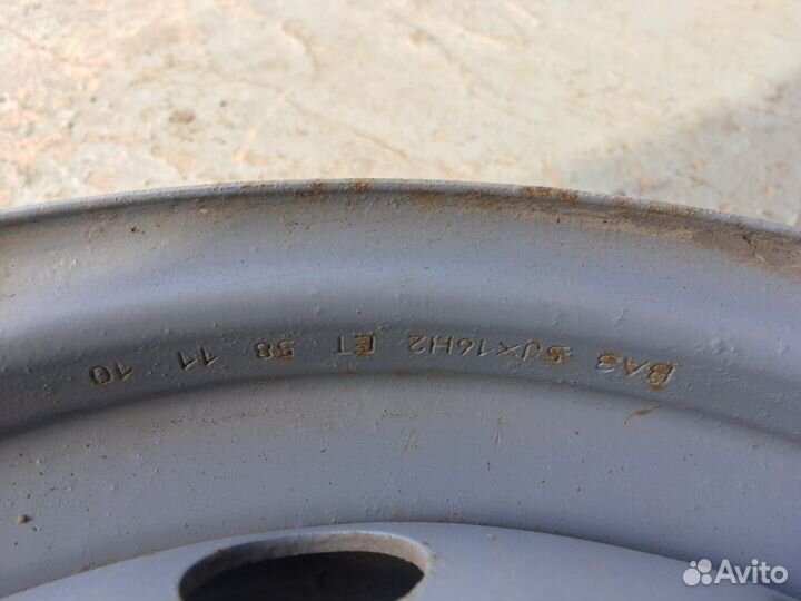 Диски штампы r16 на ниву