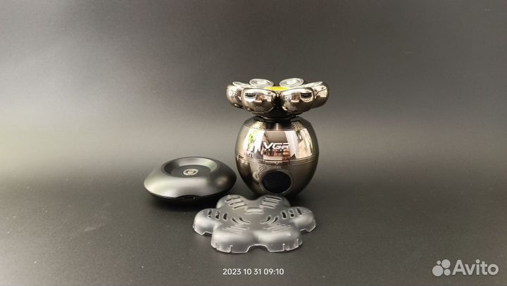 Электробритва с триммером плавающая головка 10 в 1