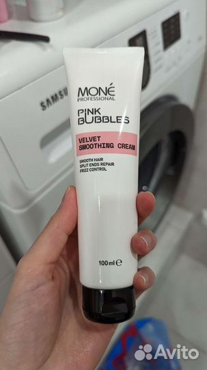 Mone professional Разглаживающий крем для волос