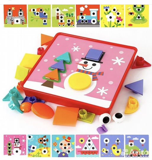 Мозайки и деревянные шнуровки