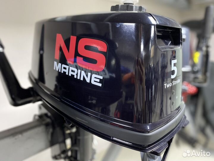 Лодочный мотор NS Marine (Ниссан Марин) 5 л.с. Б/У