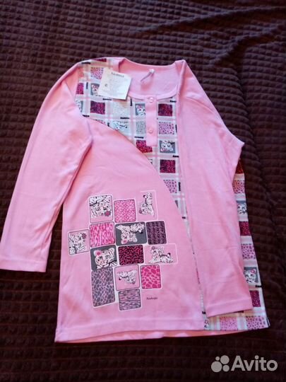 Пижама женская новая хлопок 48 размер