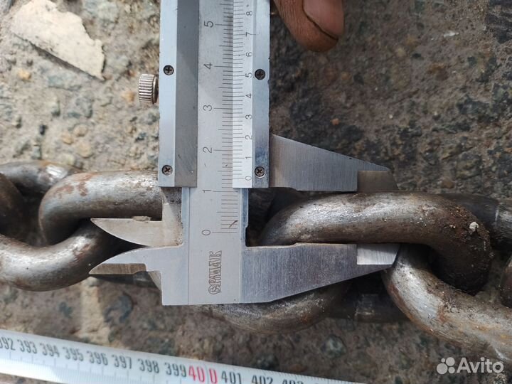 Цепь металлическая стальная