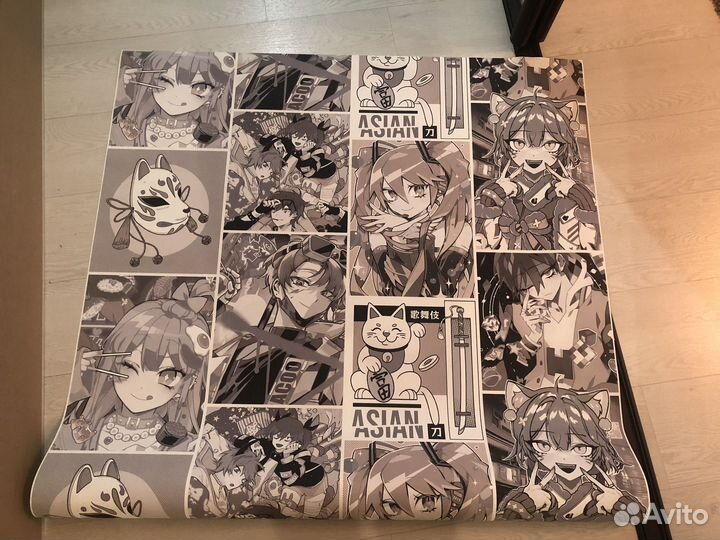 Плакаты аниме из обоев