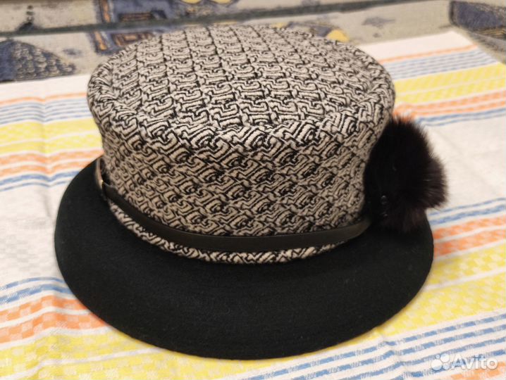 Шляпа шерстяная утеплённая женская Сиринга