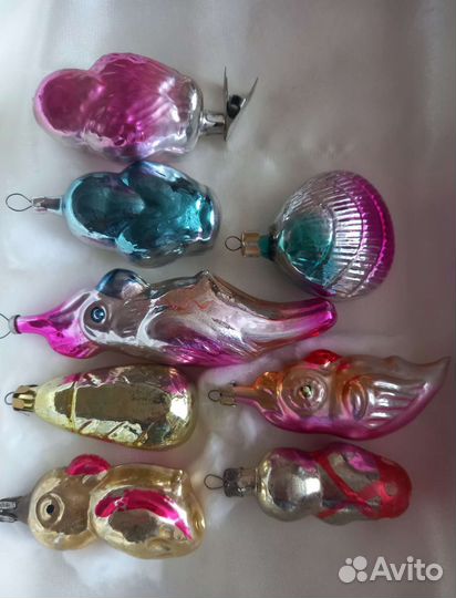 Елочные игрушки СССР