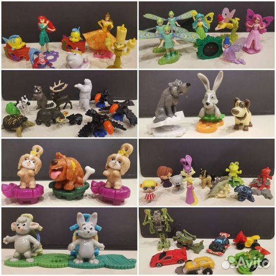 Игрушки киндер сюрприз