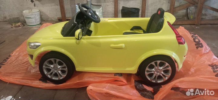 Детский электромобиль Volvo c30 бу