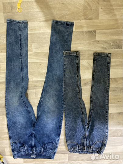 Джинсы брюки для девочки 120-140