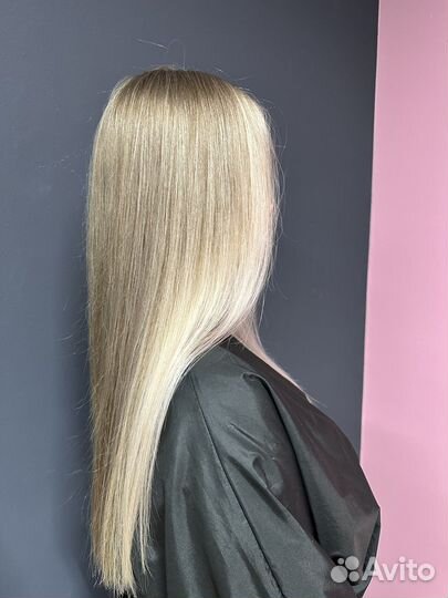 Окрашивание волос, стрижки