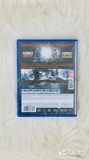 Metro redux ps4 диск