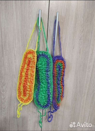 Мочалка ручной работы