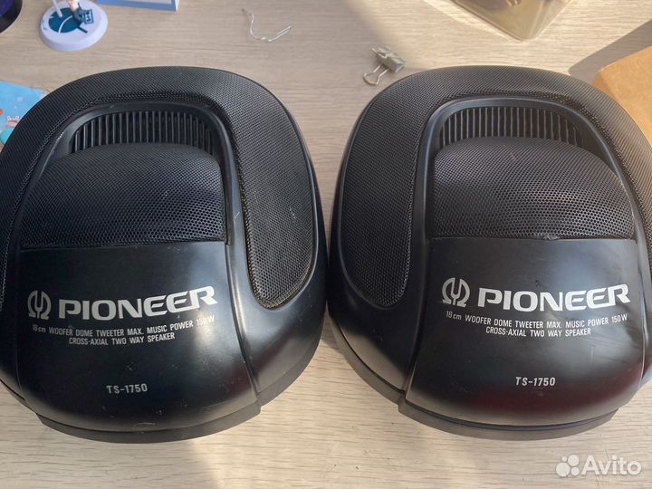 Колонки в авто pioneer