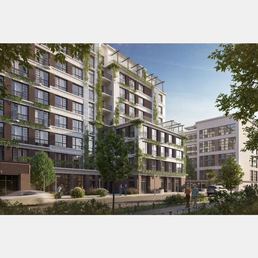 2-к. квартира, 75,7 м², 5/9 эт.