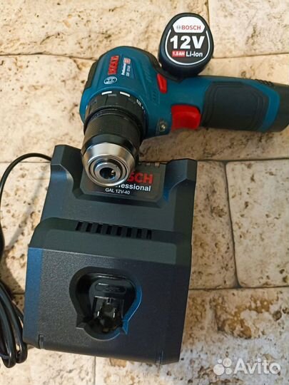 Шуруповерт bosch gsr 12v 30