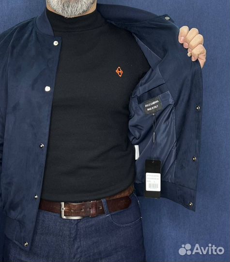 Замшевая куртка Dolce Gabbana