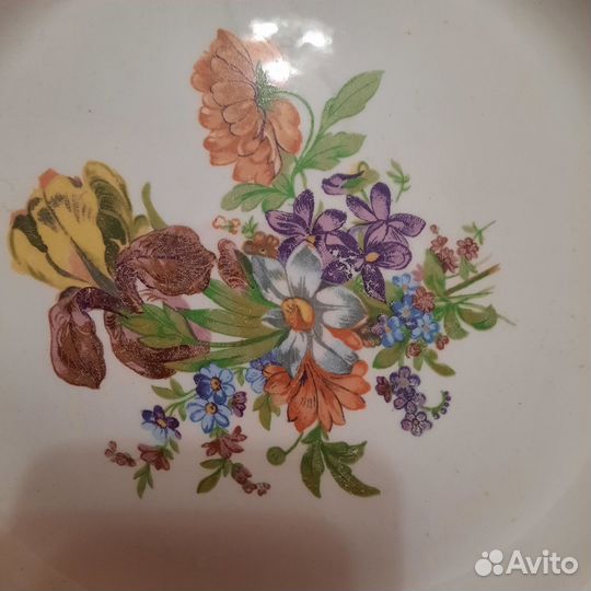 Тарелки СССР разные много