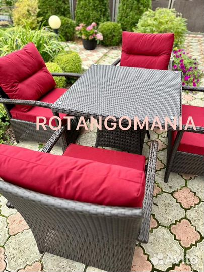 Садовая мебель из ротанга