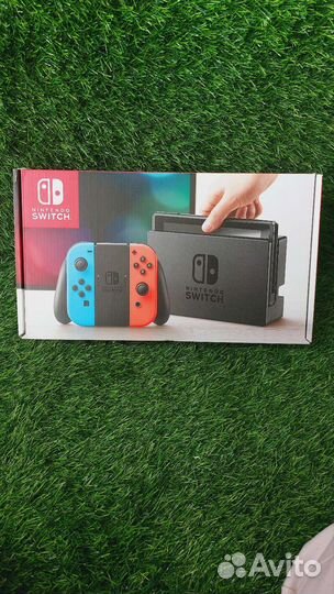 Nintendo switch прошитая 128gb 2 рев
