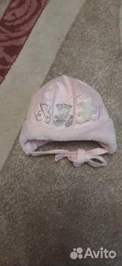 Шапка зимняя 38 р на флисе