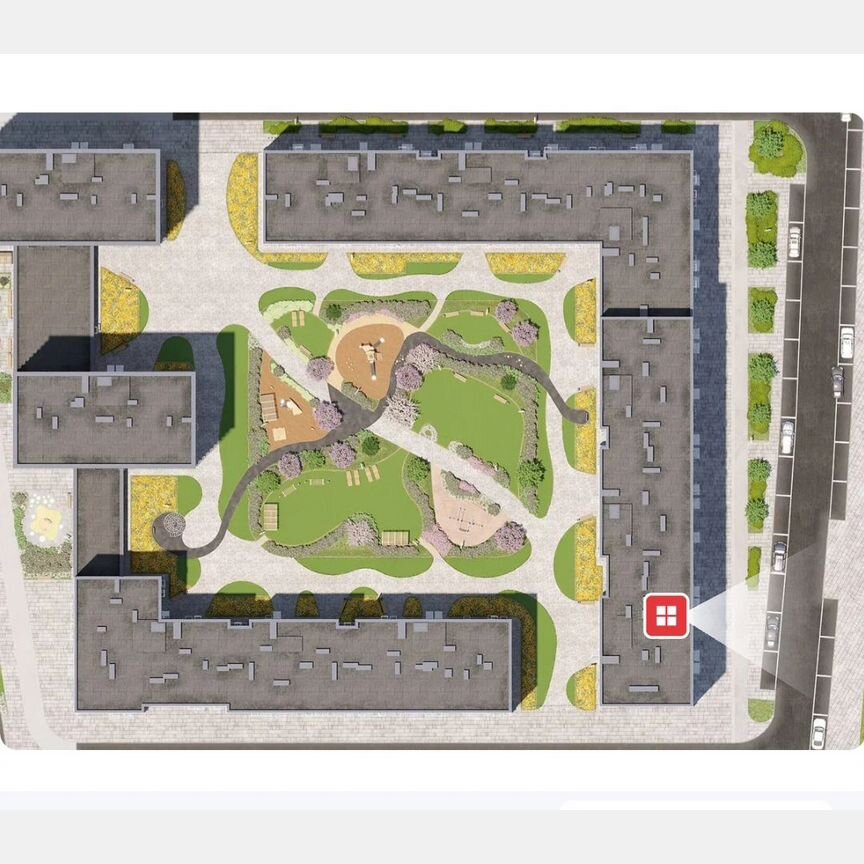 Квартира-студия, 24,2 м², 8/16 эт.