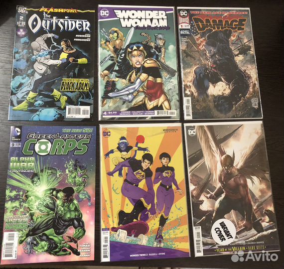 DC комиксы,оригинал
