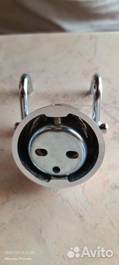 Крючок двойной(хром) Чехия FBS