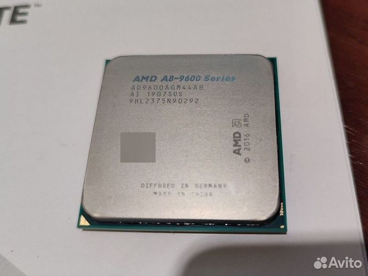 Процессор AMD A8-9600