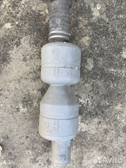 Система мокрого выхлопа для катера vetus