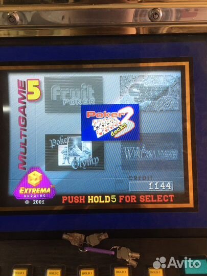 Плата игрового автомата экстрима 5 игр