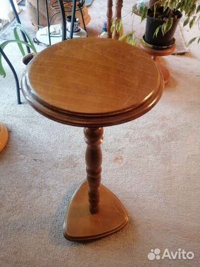 Подставка для цветов напольная деревянная