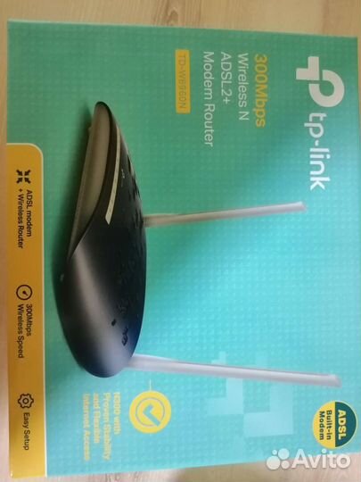 Wifi роутер с модемом adsl2+TD-W896oN