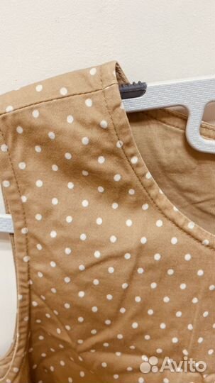 Стильное платье Gant бежевое 34 размер