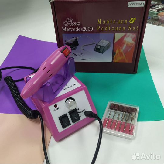 Новый аппарат для маникюра на 20 000 оборотов
