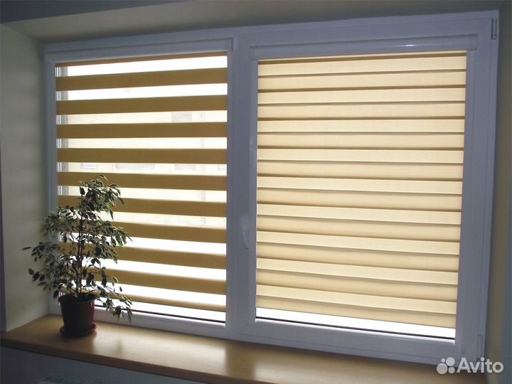 Кассетные рулонные шторы