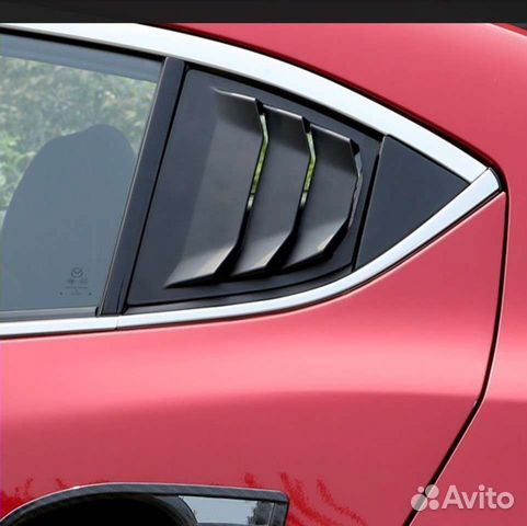Mazda 3 накладки на стекло