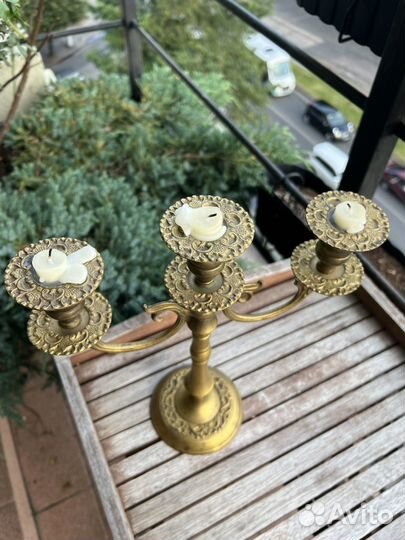 Подсвечник канделябр