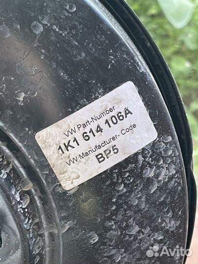 Вакуумный усилитель тормозов volkswagen Bosch