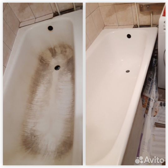 Реставрация ванн жидким акрилом