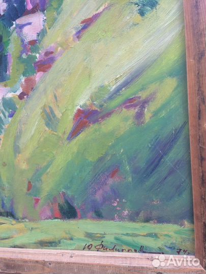 Картина маслом «на реке Уса»Художник Филиппов Ю