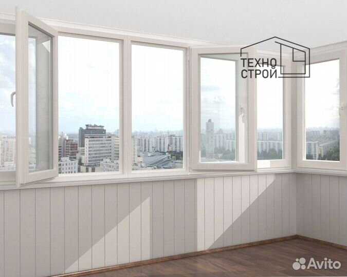 Остекление лоджий