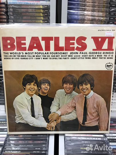 The Beatles виниловые пластинки lp