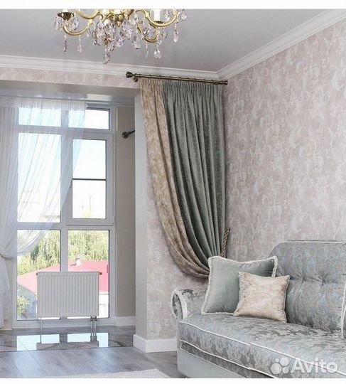 Пошив штор и тюля